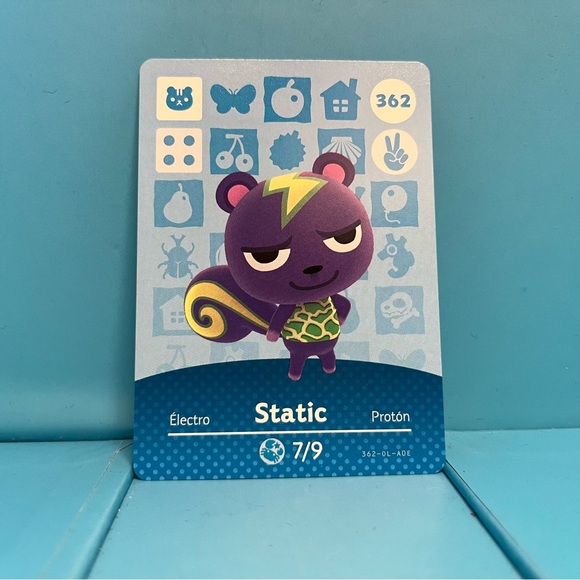 Nintendo Other - Nintendo - Amiibo - Animal Crossing Card - Static 362